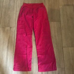 Hot pink scrub pants
